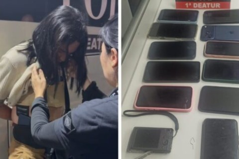 Mulher detida com mais de dez celulares furtados no Lollapalooza em São Paulo